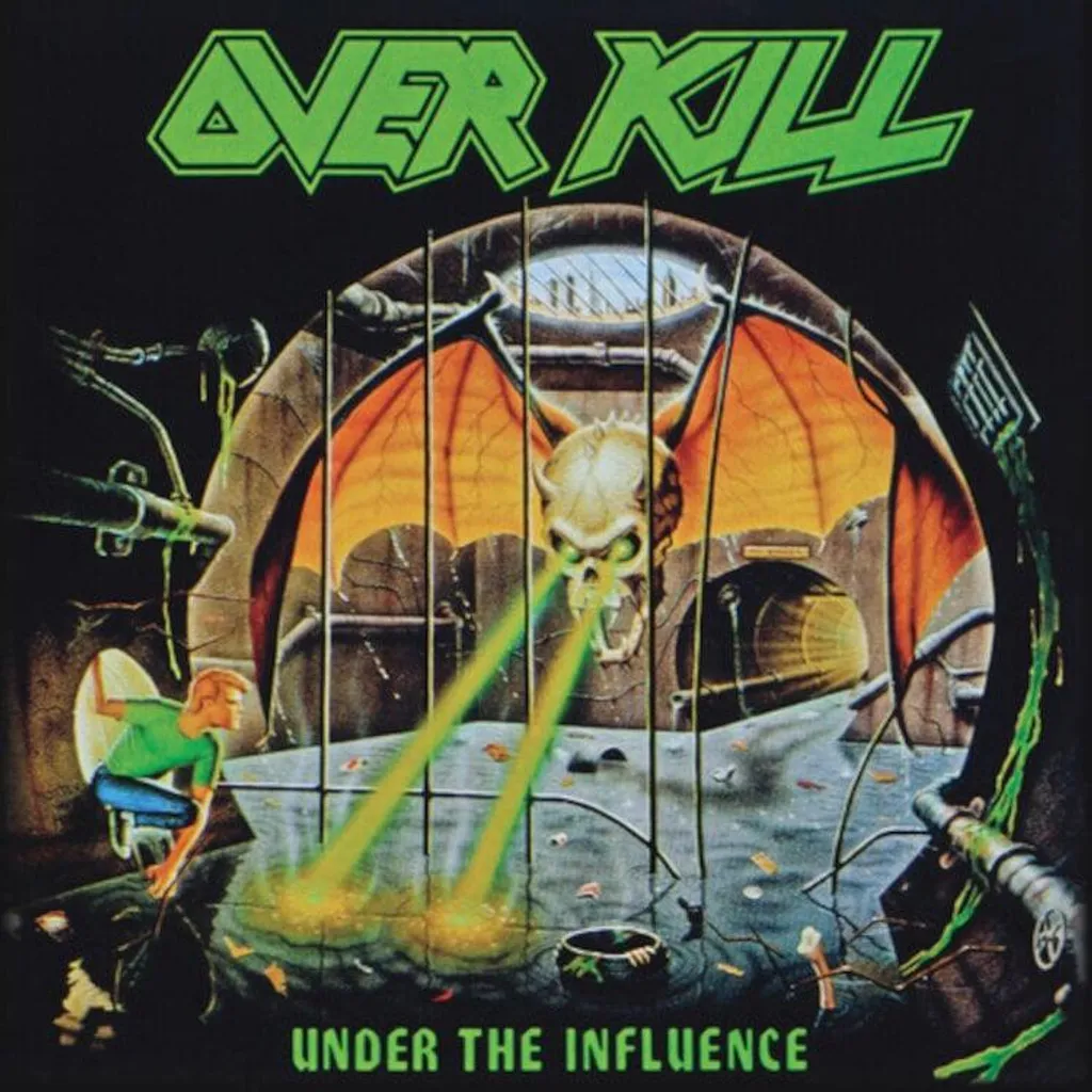 Trouvez le Vinyle Rare Overkill Under The Influence Jaune Marbré LP