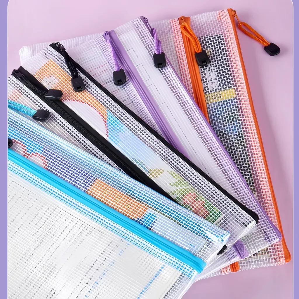 Organiseur de Documents A4 A5 A6 pour Bureau et École - 20 Pochettes