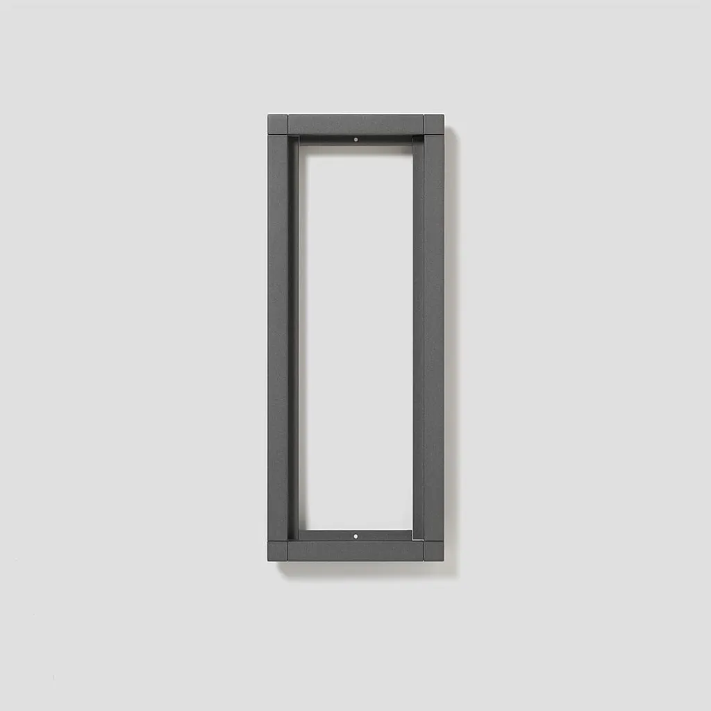 Cadre KR 611-3/1-0 DG Gris Mica : Remplacez votre Support d'Interphone Usé