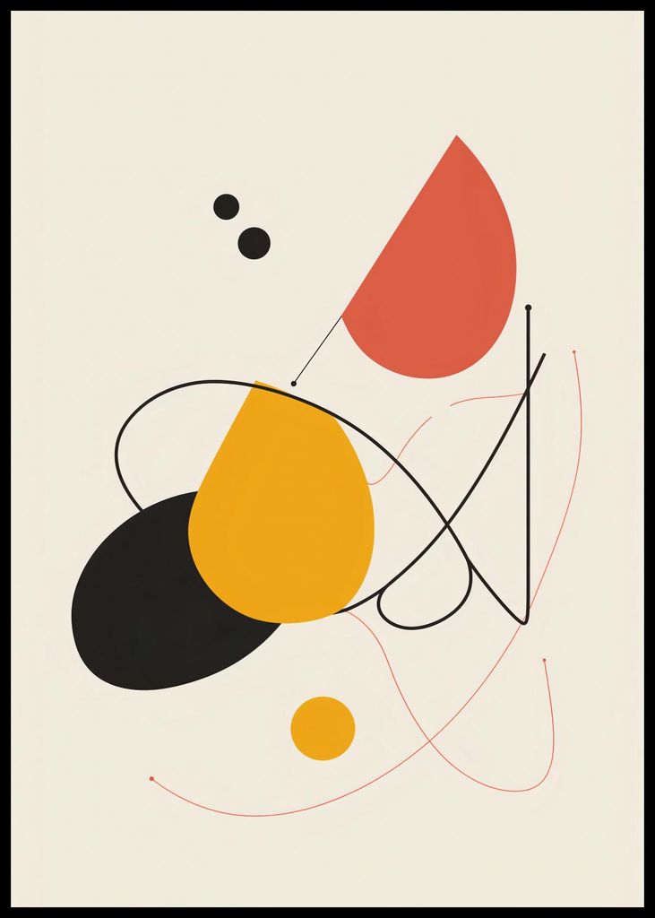 Plakat 59,4x84,1cm Rhapsodie der Formen