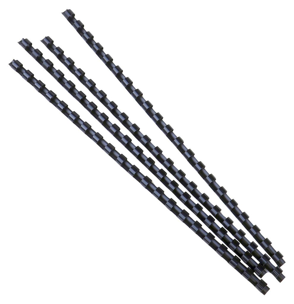 Exacompta 76201E: Spirali in PVC da 8 mm, confezione da 25 Immagine del prodotto 
