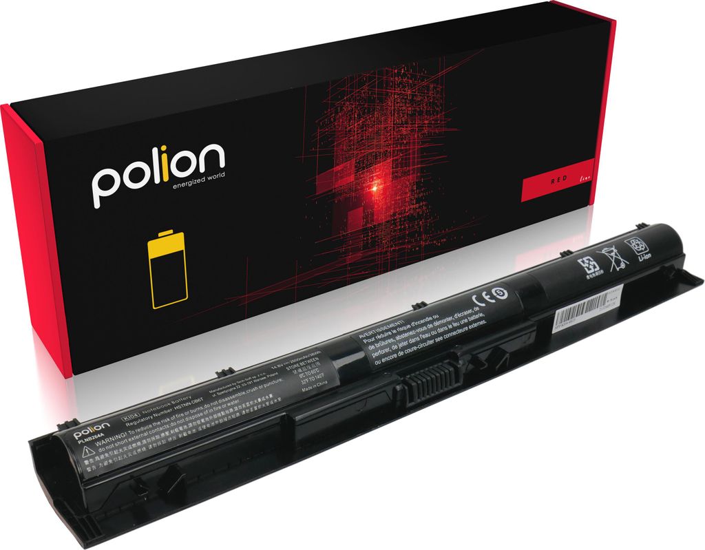 Originale HP Laptop-Batterie KI04 2600mAh POLION Produktbild 