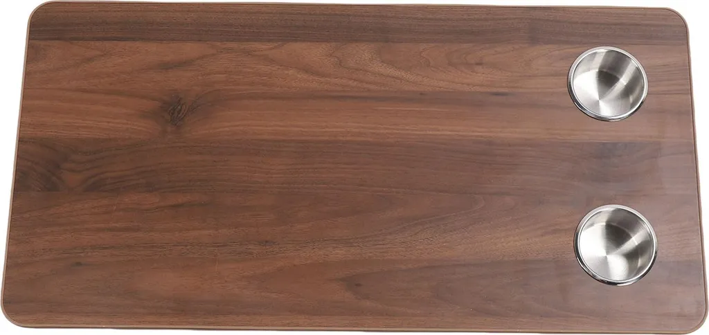 Piano Tavolo Barca e Yacht 31x15 pollici Legno Massello Venato