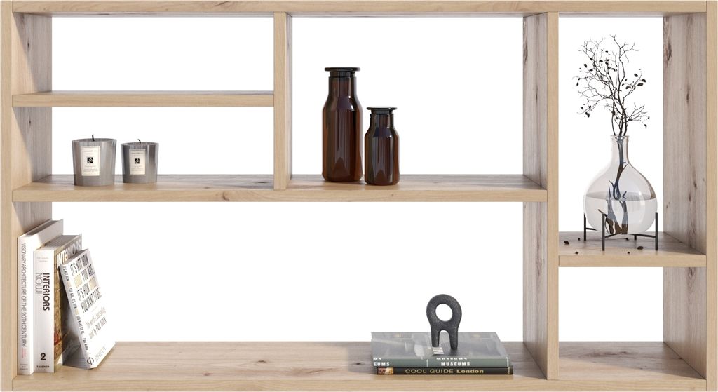 Per La Vita Wandregal Milano Artisan-Eiche – Schweberegale für Die Wand Moderne Wandregale Wohnzimmer Dekorativ Regal für Schlafzimmer Deko