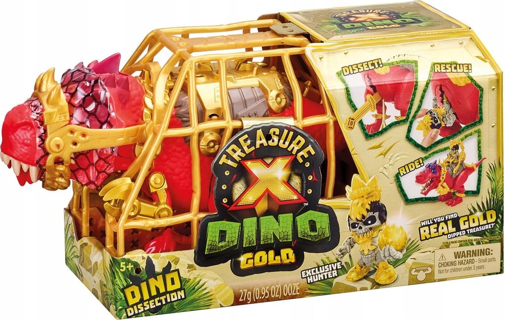 TREASURE X Dino Gold Dino Dissection T-Rex - Exklusives Immagine del prodotto 