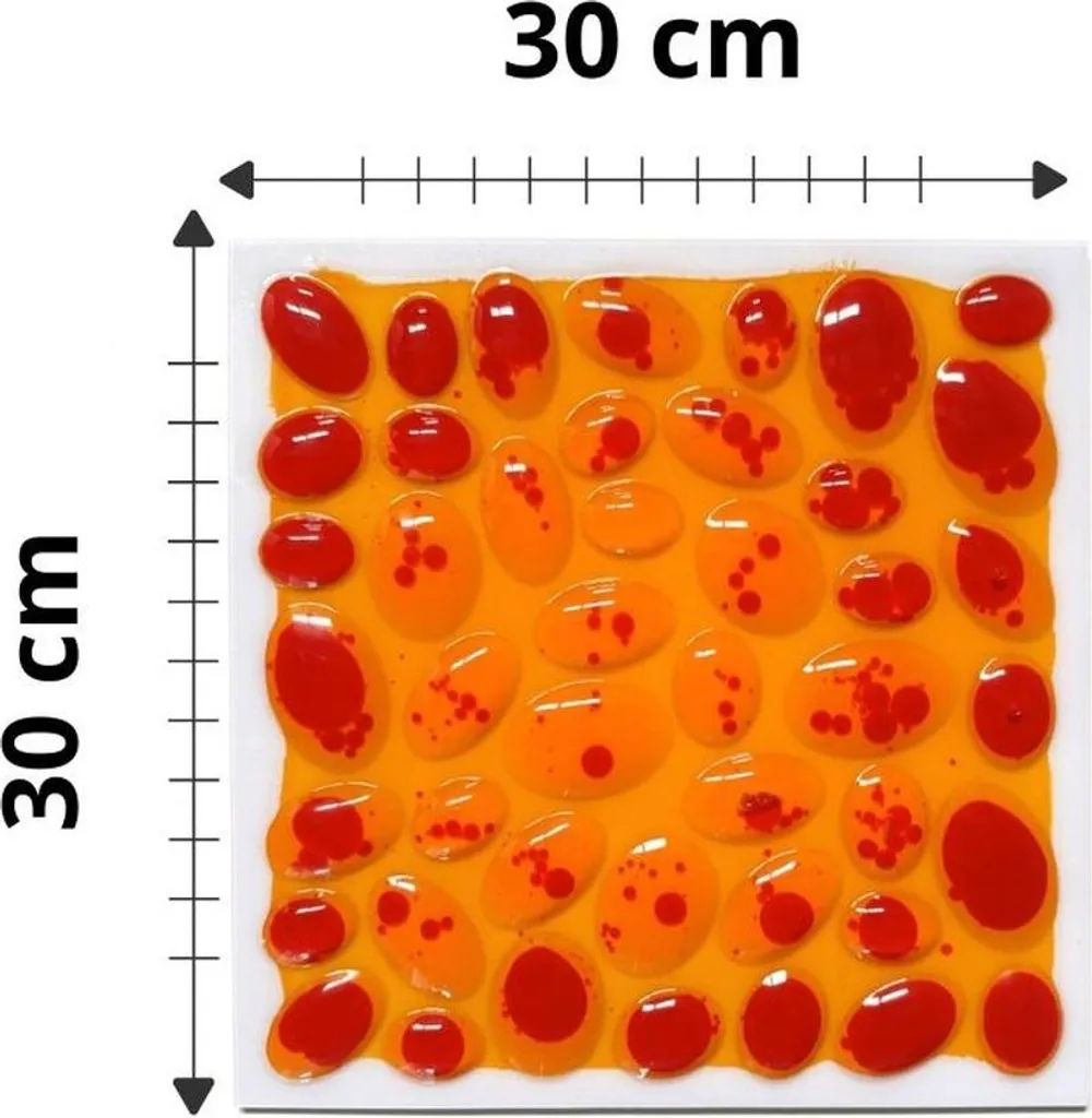 Dalle de Sol Sensorielle Tullo 6 pièces pour Éveil et Motricité 30 cm - 11
