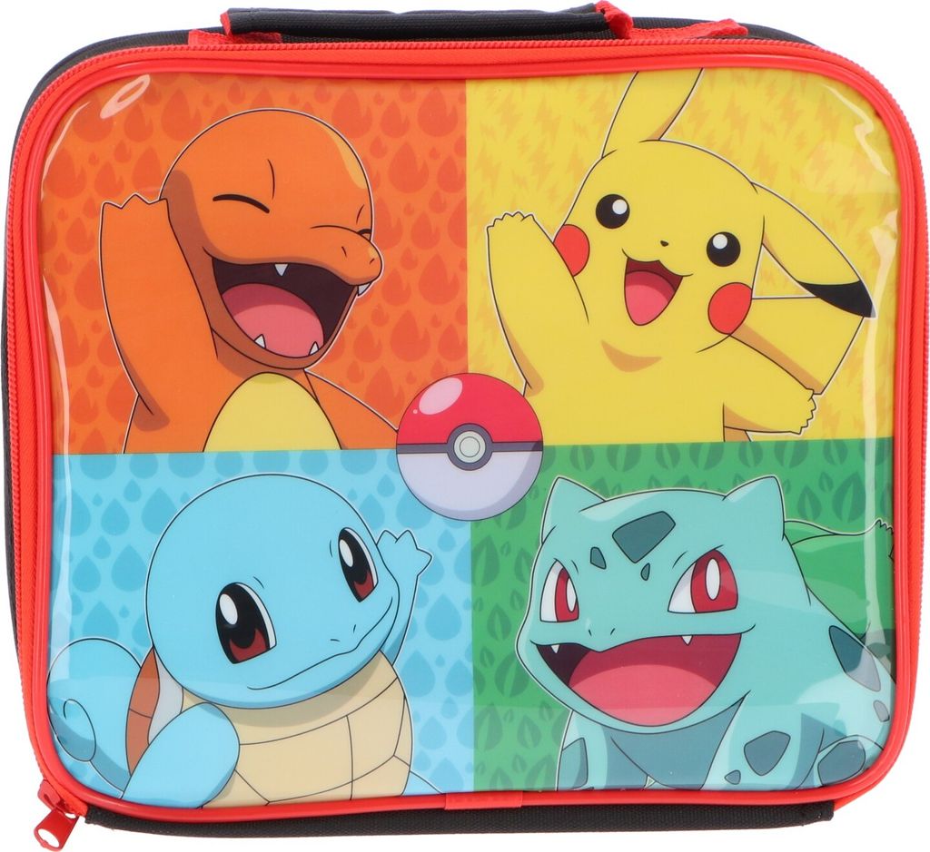 Pokémon Brotzeitbox Mittagessen Tasche Stylische und robuste Lunchpaket-Tasche