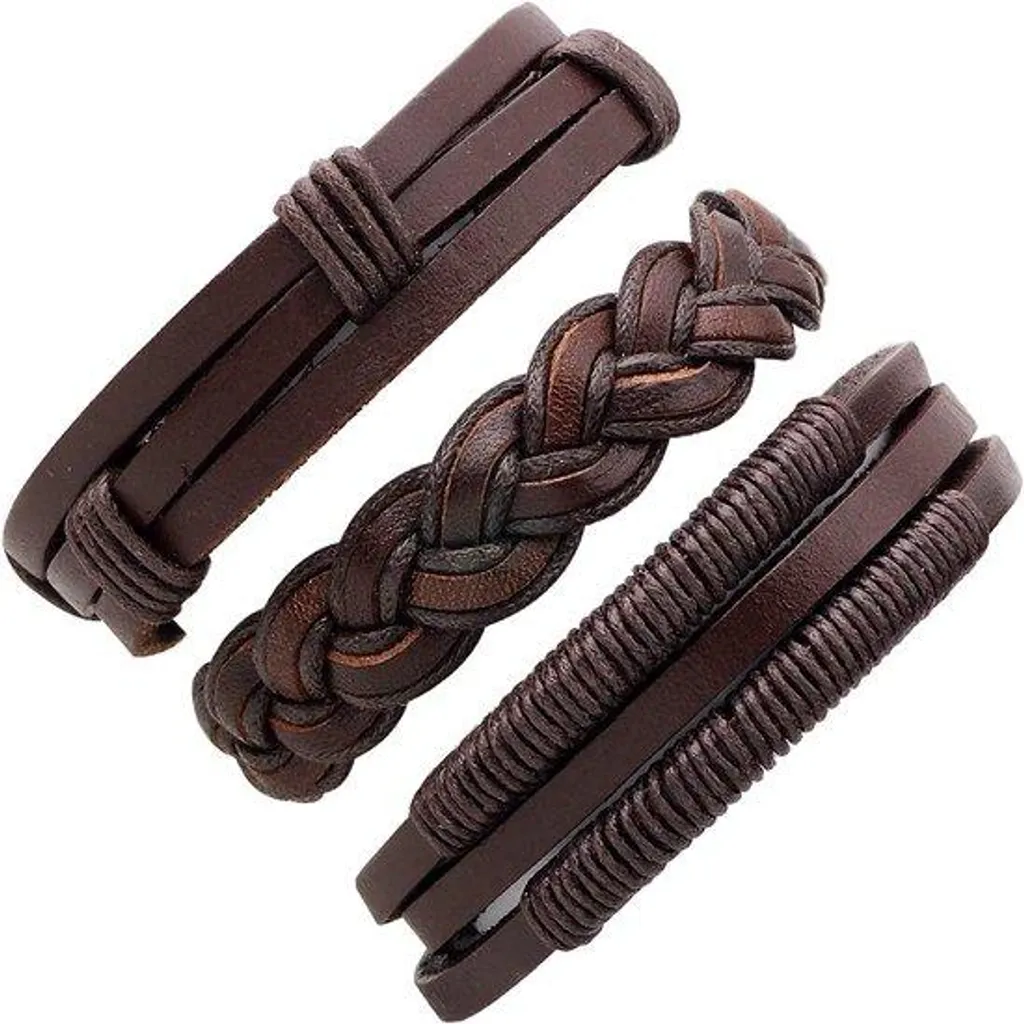 Bracelet en corde robuste avec tresse artisanale et taille adaptable