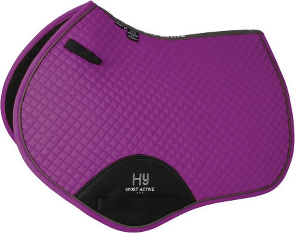 Tapis de selle anatomique Hy Sport Active Poney Cob Améthyste BZ4772