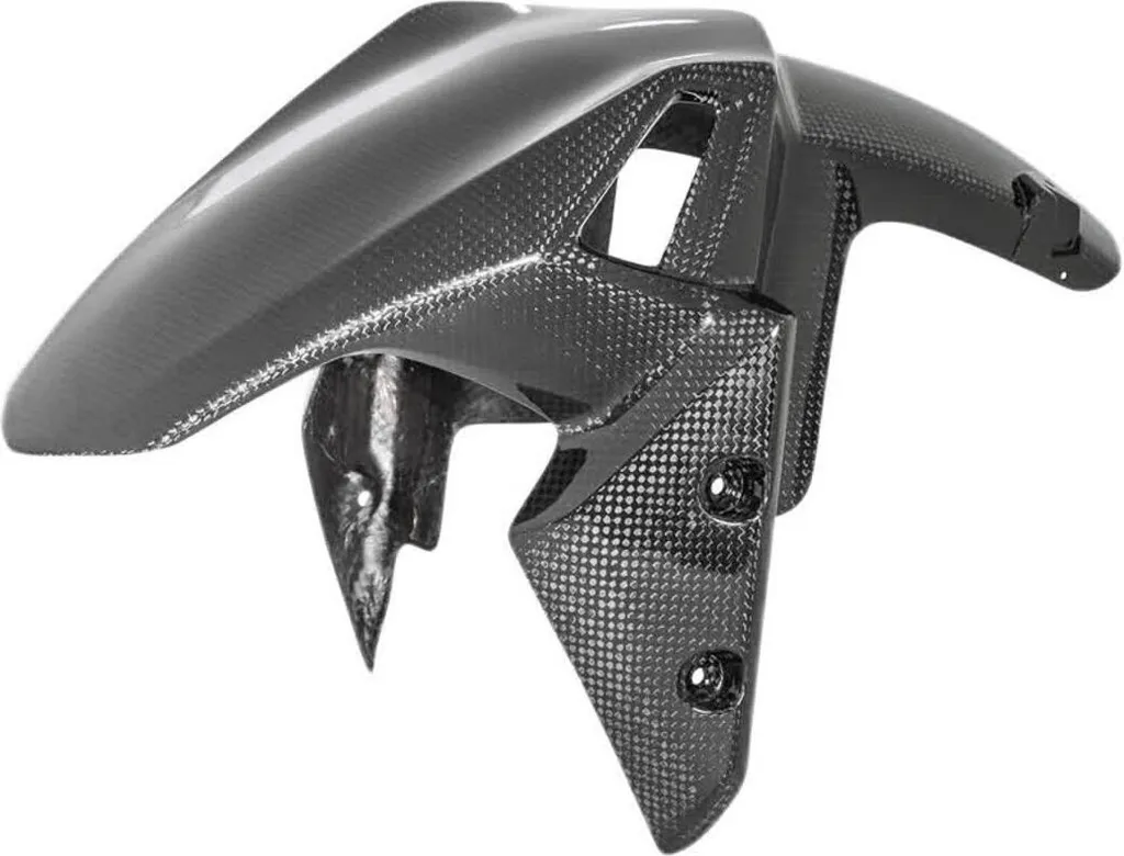 Garde-boue avant en carbone Lightech pour Kawasaki Z900 - Finition Twill