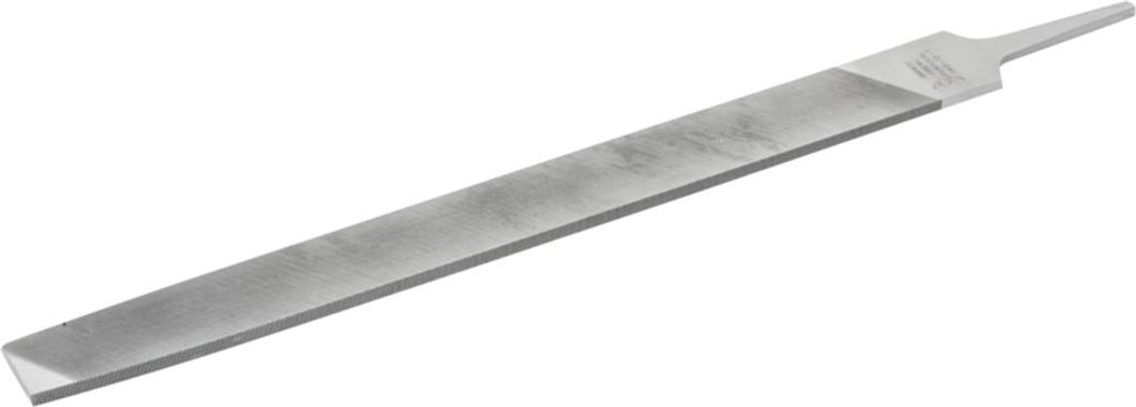 Bahco Mühlsägefeile mit 2 flachen Kanten, Bastardhieb, ohne Heft 300 mm