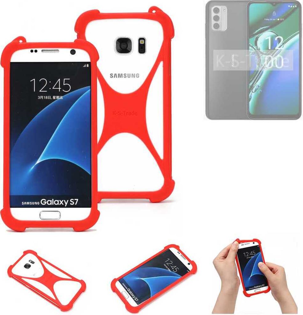 K-S-Trade Handy-Hülle kompatibel mit Nokia G42 Schutz-Hülle Bumper Silikon Schutz Hülle Cover Case Silikoncase Silikonbumper TPU Softcase