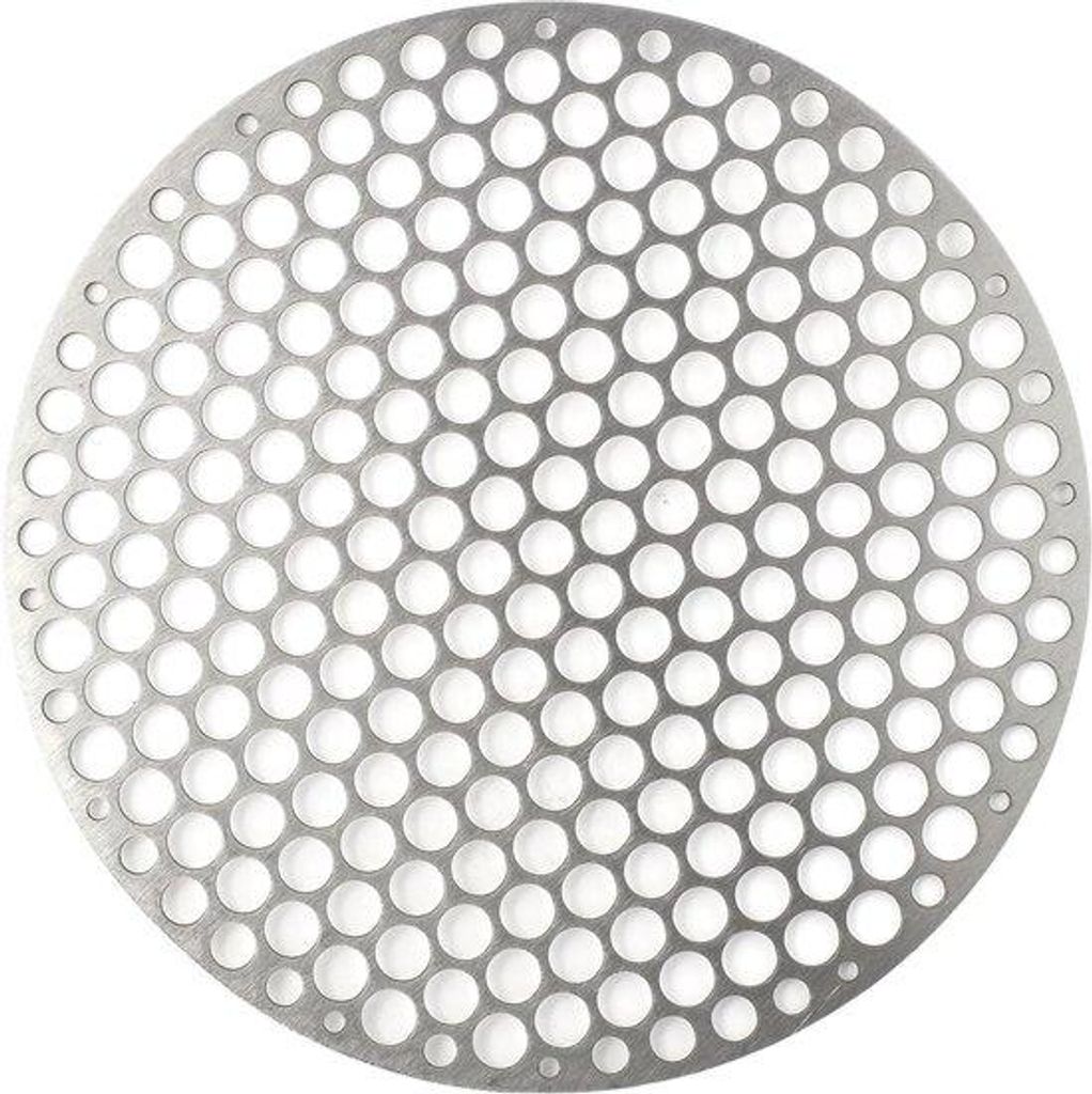 Low-Temperatur Grillrost aus Edelstahl, 30 cm Ø