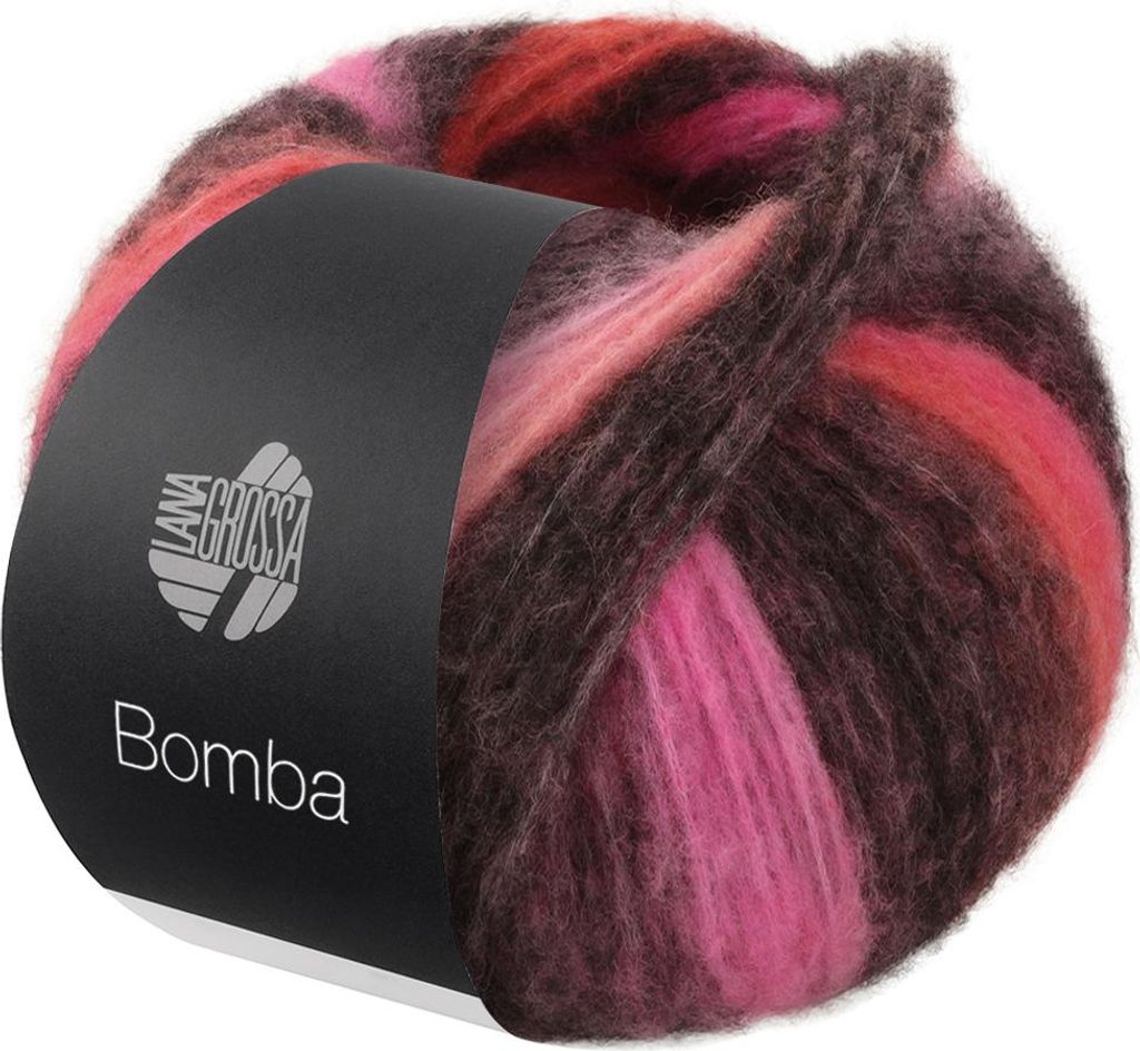 Lana Grossa BOMBA 100 g Effektgarn aus flauschigen Produktbild 