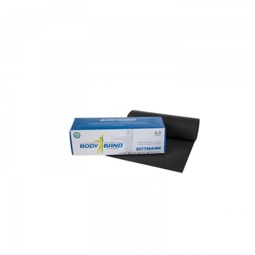 Body-Band 5,5m x 14,5 cm Dittmann Farbe Schwarz - extra Produktbild 