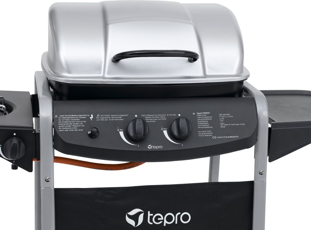 Tepro Gasgrill "Fremont" - Grillfläche 45 x 34 cm Produktbild 4