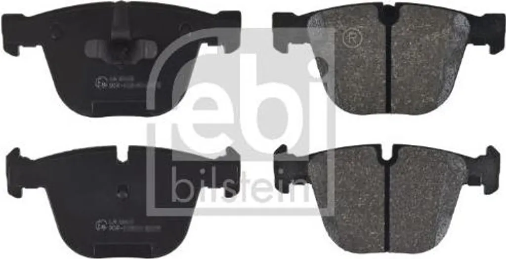 Plaquettes de frein silencieuses 16804 pour BMW 5 F07 et 7 F01, F02