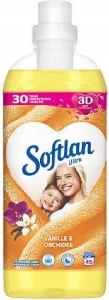 Vanille&Orchidee Gelbspülung Konzentrat 1l - Softlan Produktbild 