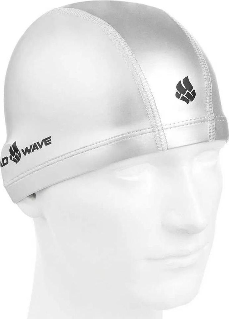 Madwave Put Coated Badekappe Silber Silber One Size