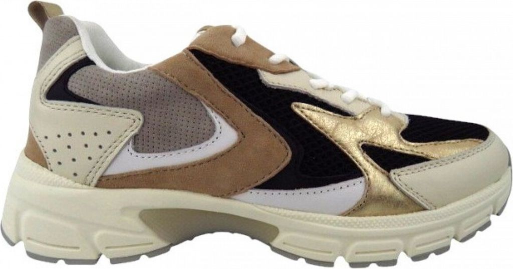 Gabor Comfort puder Damen sportlicher Schnürer in Beige, Größe 3.5