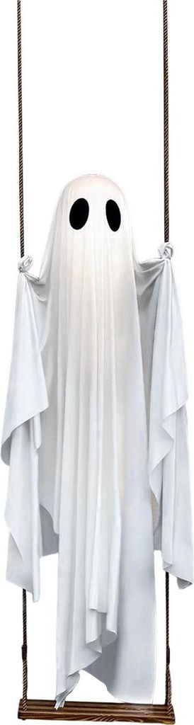 Halloween Dekoration Outdoor Schaukel Geist Ornament Einstellbare Hängen Spooky Ghost Decor