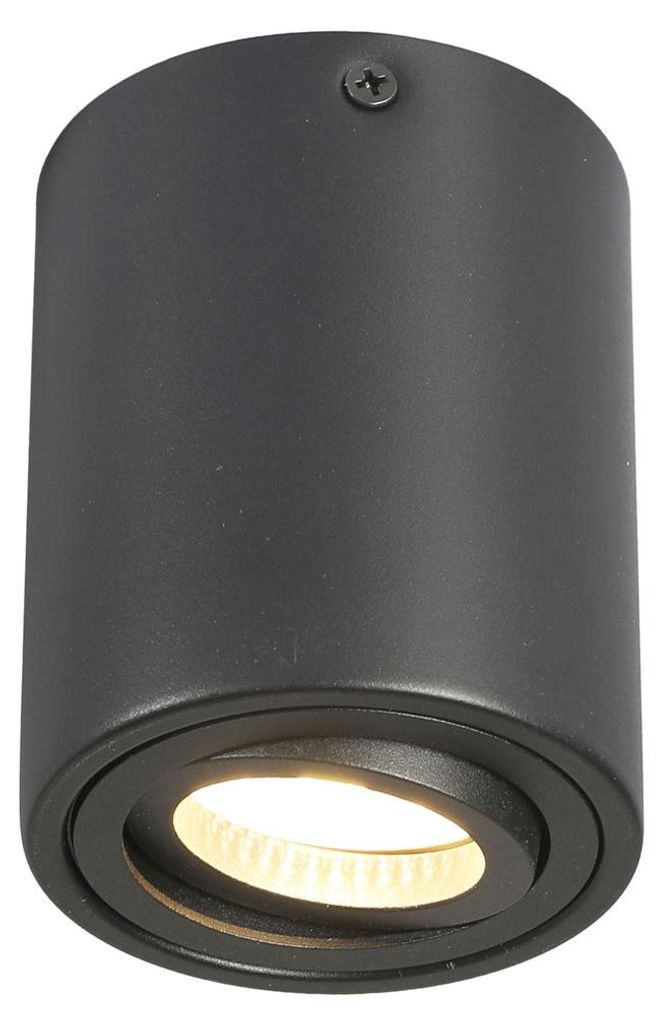 LED Aufbaustrahler schwenkbar Genius 662 rund schwarz – Produktbild 