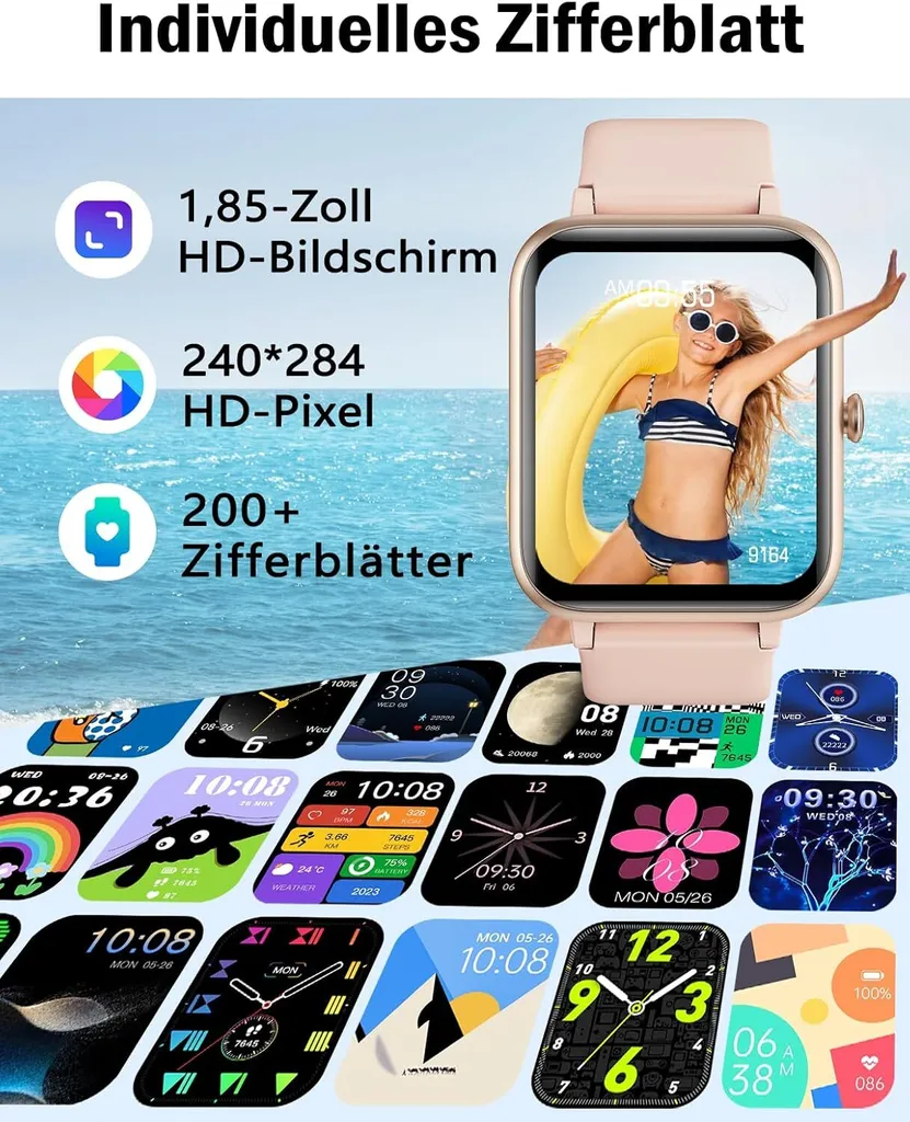 Smartwatch con Chiamate Bluetooth e 110+ Sport Tracker - Offerta 2026 - 6