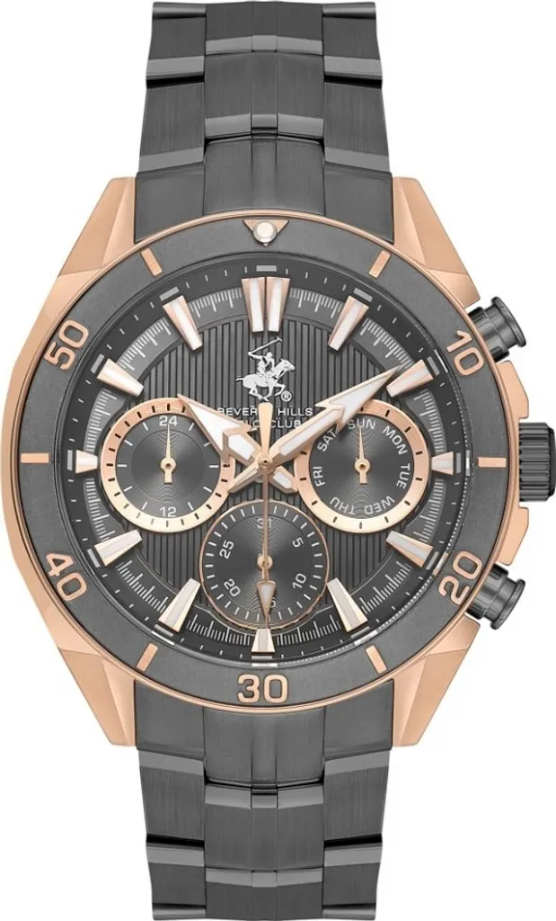 Montre noire BEVERLY HILLS BP3599X.450 avec bracelet robuste et précis