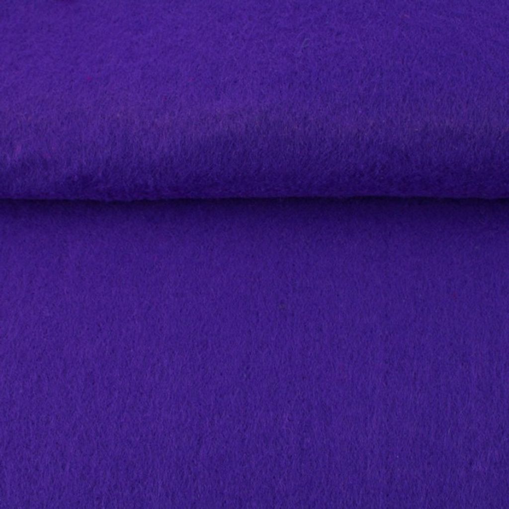 Filz Carsten 5mm Lila 670 g/m², 0,25m, Stoffe Meterwaren, Bastelfilz