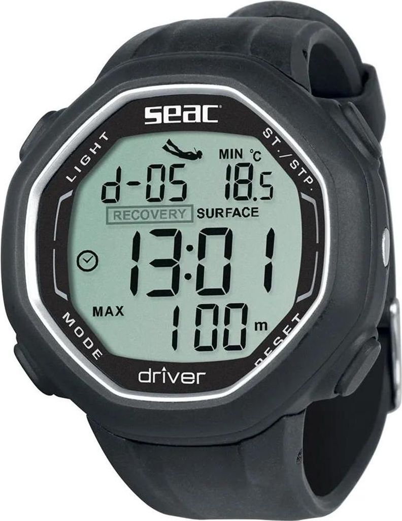 Seacsub Driver Speerfischcomputer Schwarz Schwarz One Size