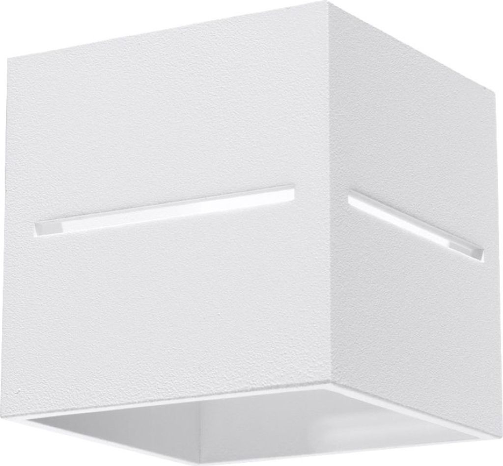 Wandleuchte LOBO weiß 1xG9 8W Aluminium 10x12x10cm Sollux Produktbild 