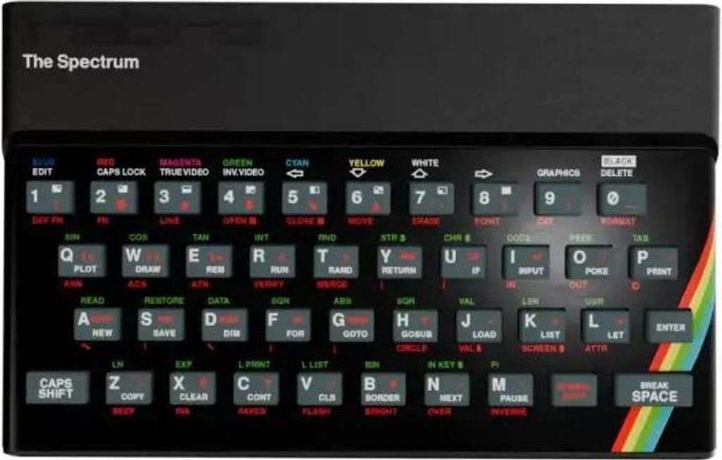 Spectrum Retro Konsole Produktbild 