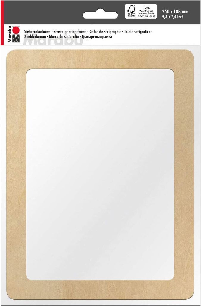 Rám na sieťotlač Marabu (Š)250 x (H)188 x (V)5 mm Drevo Obrázok produktu 