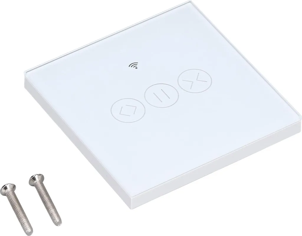 Interrupteur de Volet Roulant Connecté WiFi et Commande Tactile Blanche