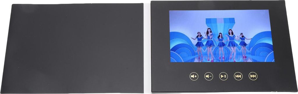 Video-Grußkarte, 7 Zoll HD, digitale Broschüre für Produktbild 