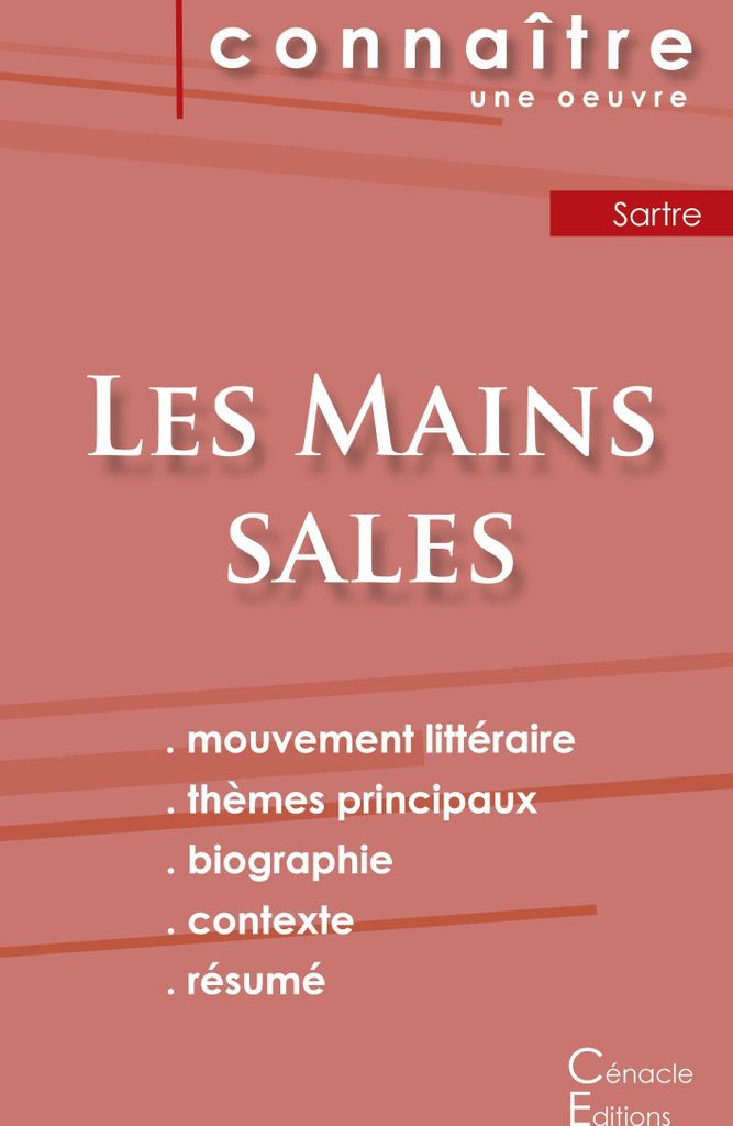 Fiche de lecture Les Mains sales de Jean-Paul Sartre (Analyse littéraire de référence et résumé complet)