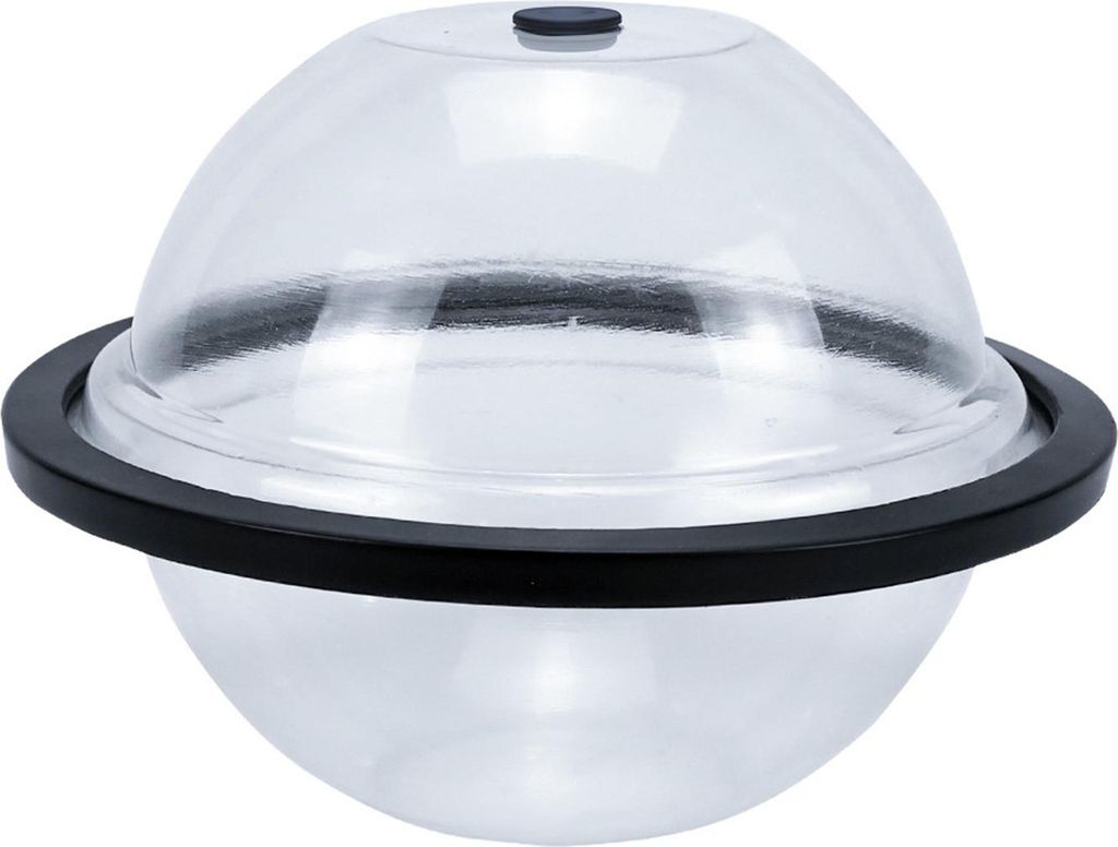 Große kugelförmige Eiswürfelformen, flexibler Silikon-Eiskugel-Maker, 7,44 Zoll große Eiskugelschalen für Eiskübel, Camping und Backen