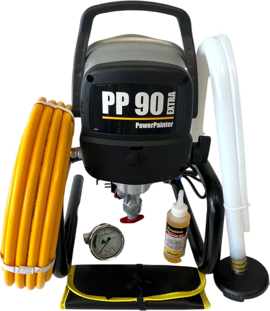Wagner HEA PP90 PowerPainter 90 Extra Skid Farbsprühsystem 800 W 200 bar ( 2414079 )
