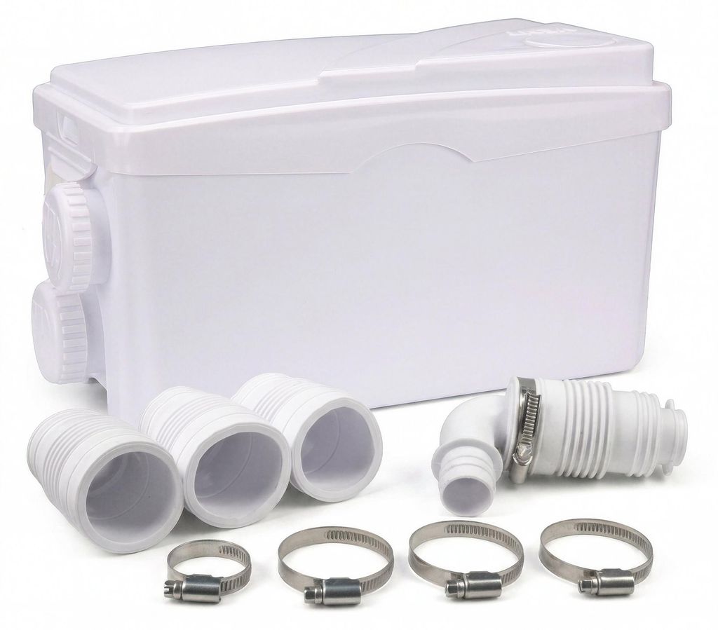 Grafner WC Hebeanlage mit integriertem Schneidwerk 300W Produktbild 