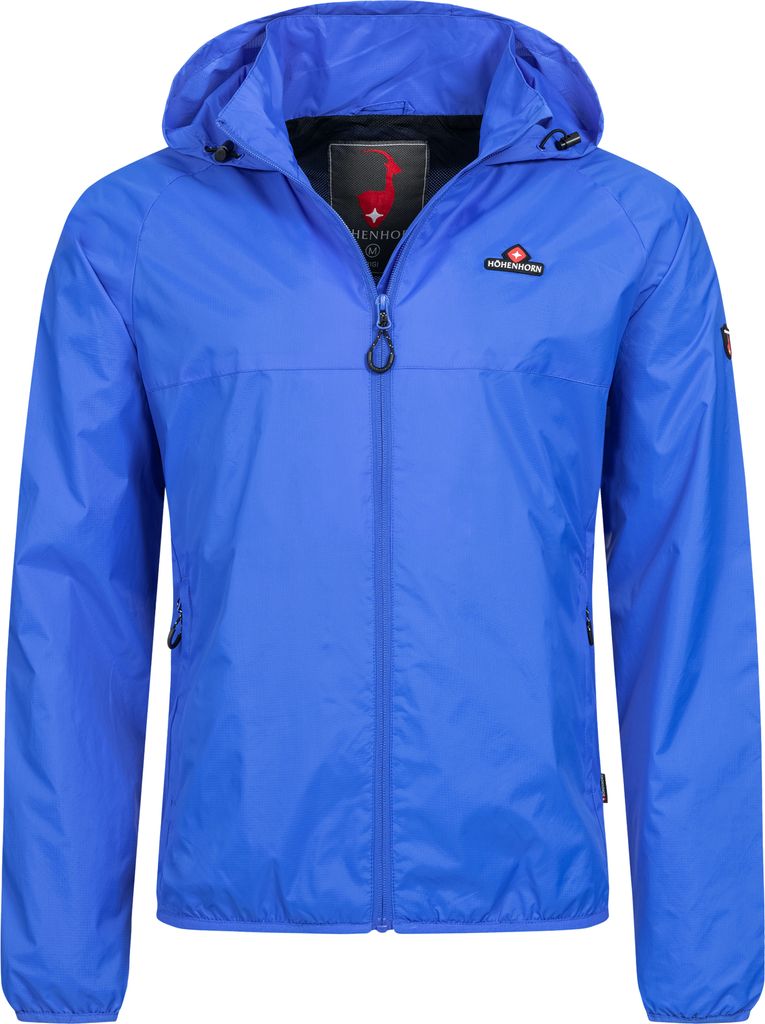 Höhenhorn Rigi Herren Regen Jacke Outdoor Rain Blau Gr. XXL Produktbild 