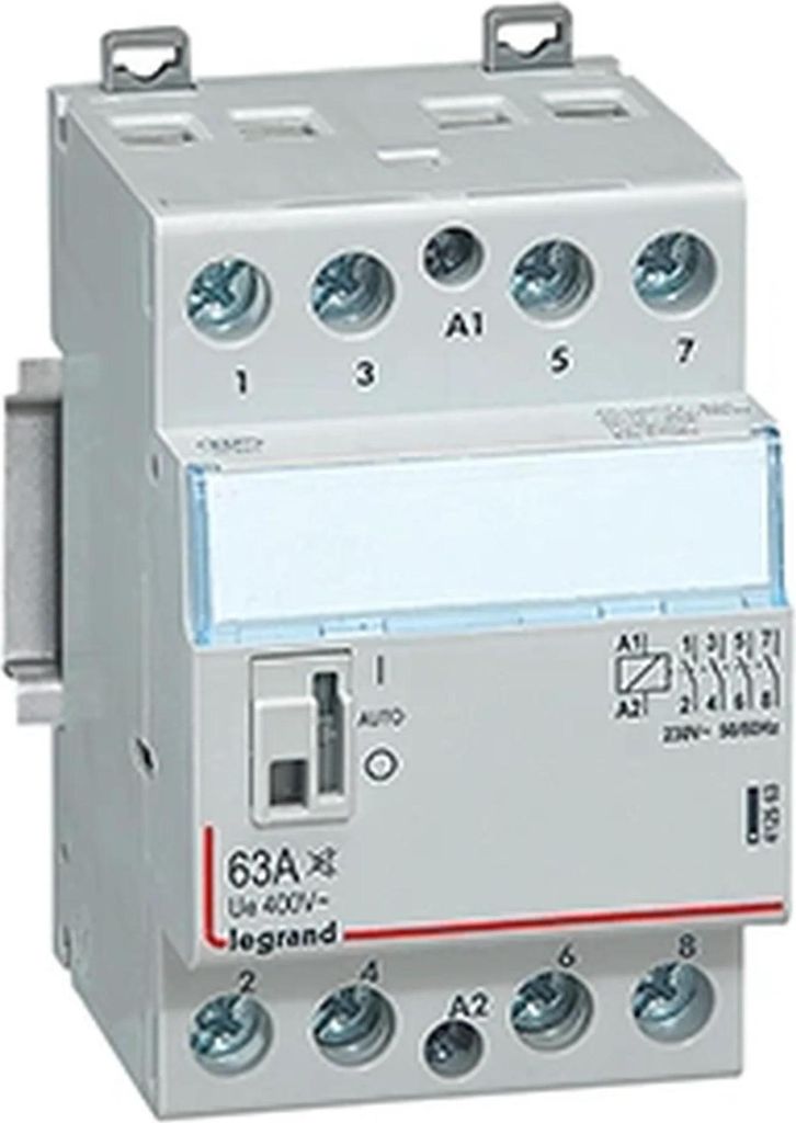 Legrand 412563 CX3 Schütz brummfrei 230V 63A 4S m.Handschalter