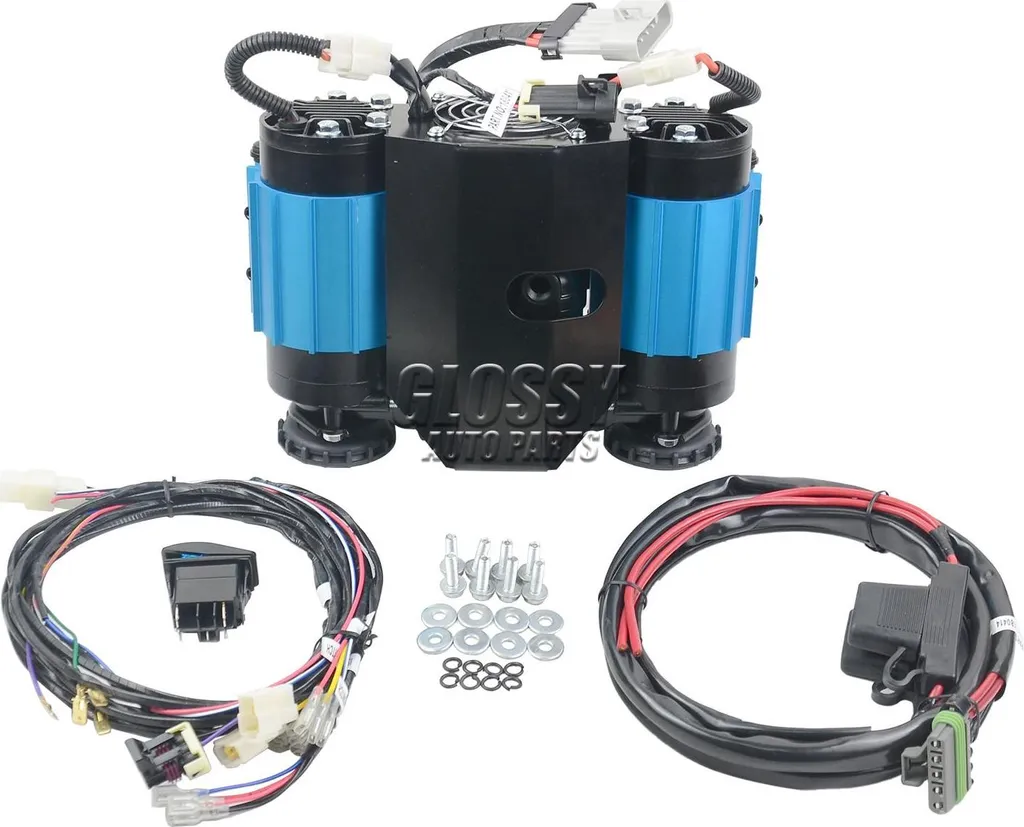 Compresseur d'air 12V 10,5 kg pour barrages pneumatiques et pneus