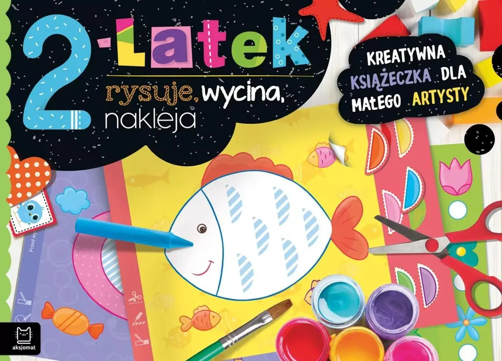 Livre Créatif 2 Ans Dessiner Découper Coller - Cahier d'Activités 38245