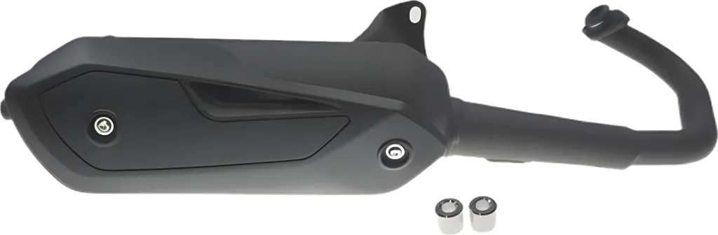Pot d'échappement type origine Tecnigas Silent Pro homologué CE Noir