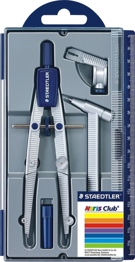 Zirkel Staedtler 550 4 Stück Grau (10 Stück)