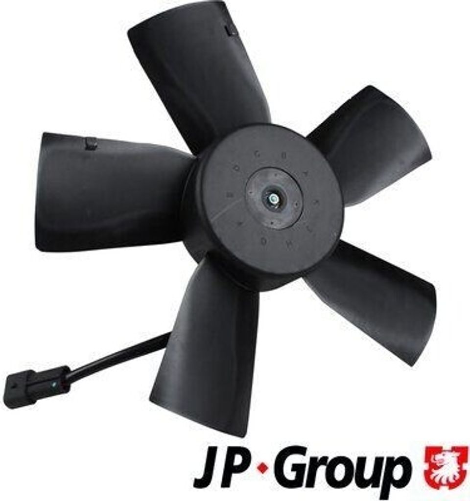 JP GROUP 1299100100 Lüfter Motorkühlung Kühlerlüfter für OPEL Calibra A (C89) Wasserkühler Ø440mm