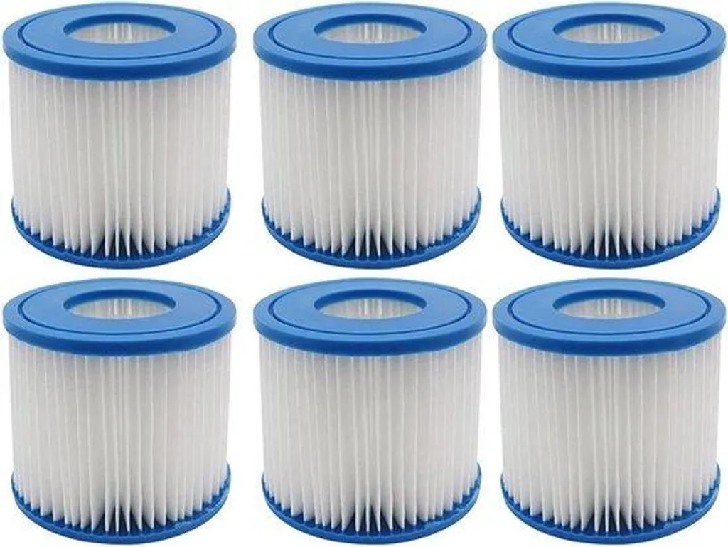 Filtre Pompe Eau Chaude Type D Sommer Entspannung - 6 Pièces Haute Qualité