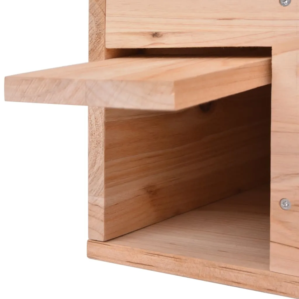 Maison Hérisson Bois Massif 45 cm - Habitat Durable et Résistant - 6