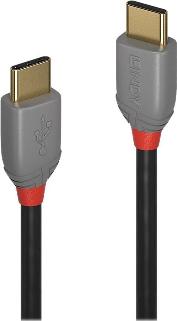 LINDY USB 2.0 kabel typ C/C Anthra Line M/M 1m Obrázek produktu 