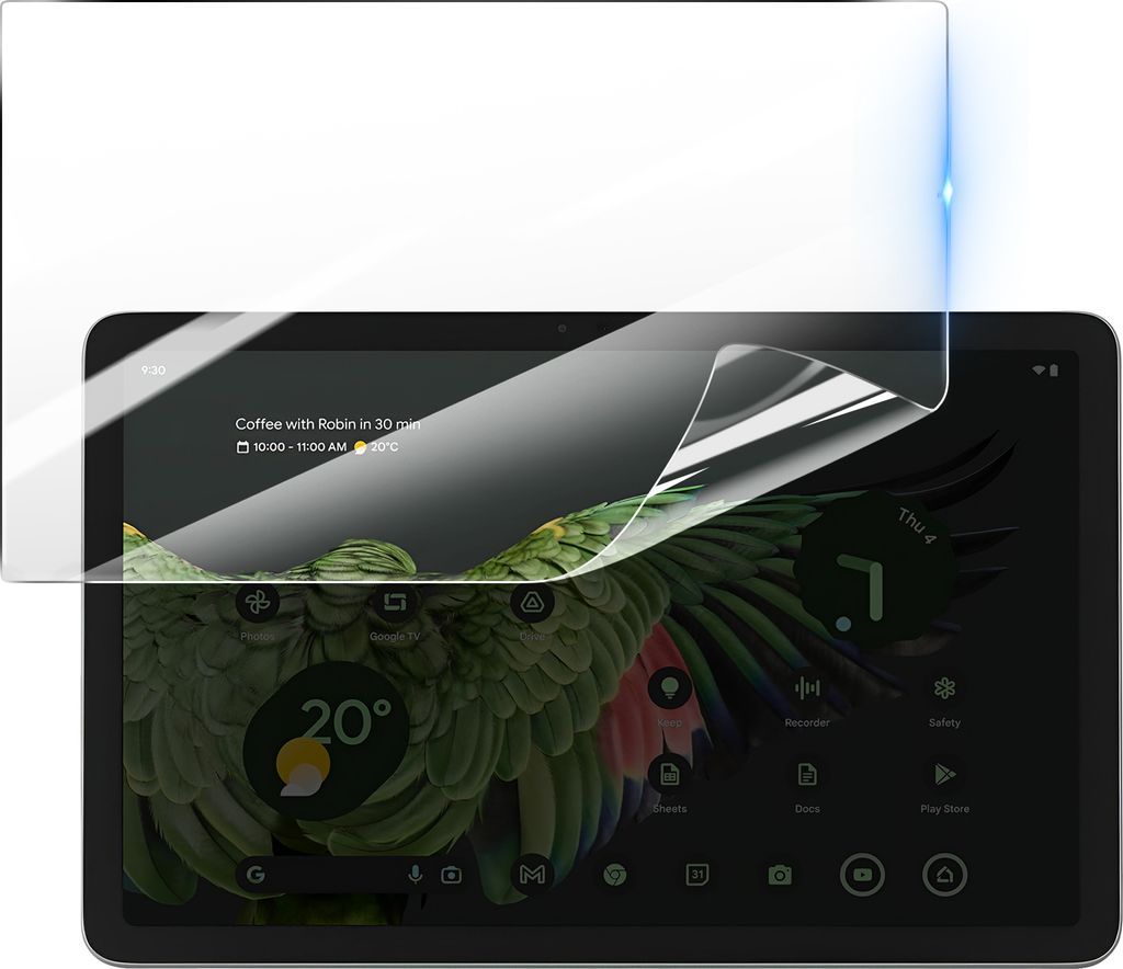 3mk, Stoß- und kratzfester Hydrogel Bildschirmschutz für Google Pixel Tablet, Transparent